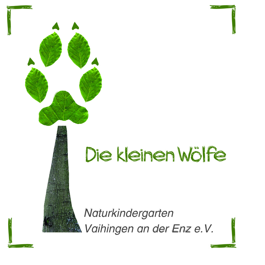 Logo Naturkindergarten &quot;Die kleinen Wölfe